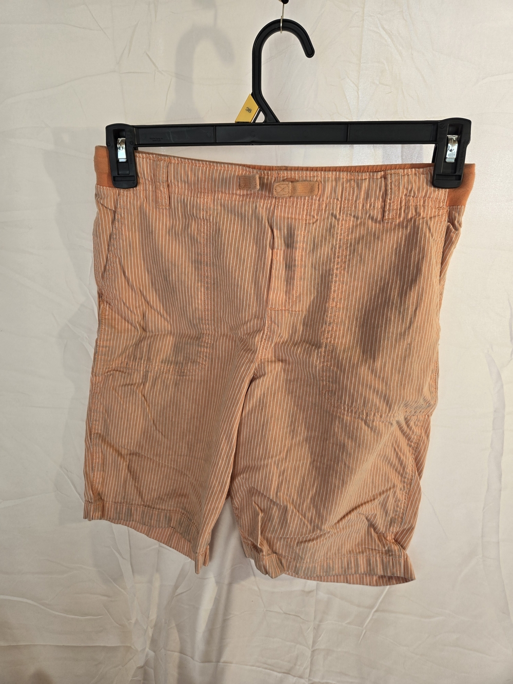 Lands' End Orange Pinstripe Kids' Shorts